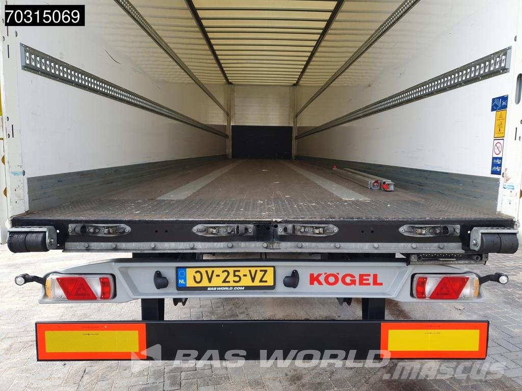 Kögel S24-1 S24-1 3 axles APK 08/27 Liftas SAF Noslēgtās piekabes