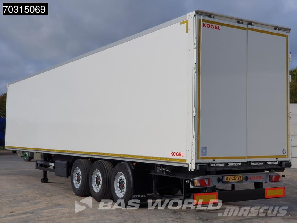 Kögel S24-1 S24-1 3 axles APK 08/27 Liftas SAF Noslēgtās piekabes