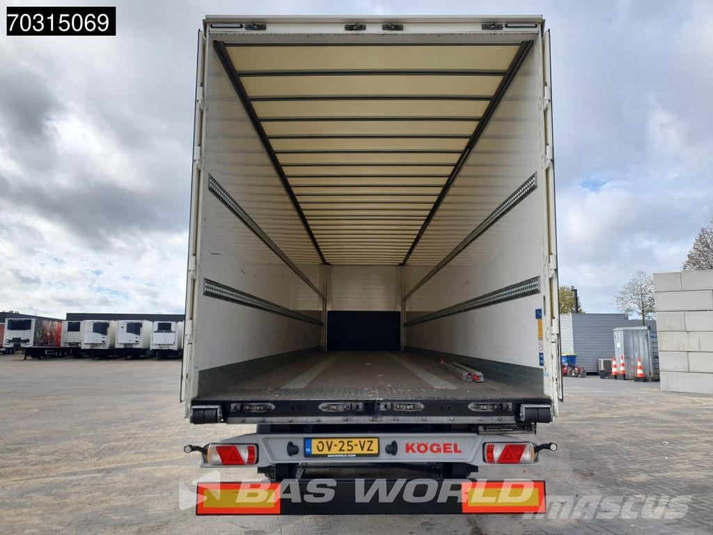 Kögel S24-1 S24-1 3 axles APK 08/27 Liftas SAF Noslēgtās piekabes