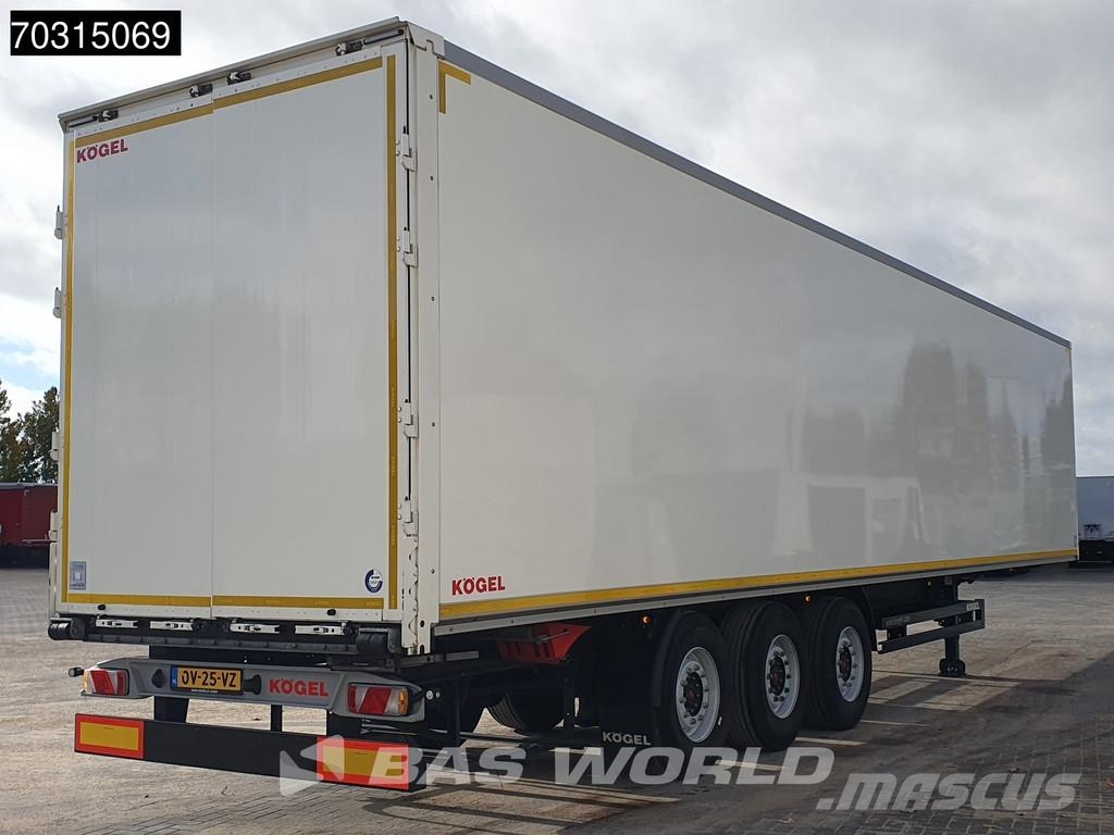 Kögel S24-1 S24-1 3 axles APK 08/27 Liftas SAF Noslēgtās piekabes