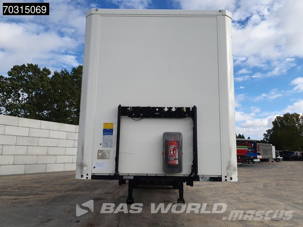 Kögel S24-1 S24-1 3 axles APK 08/27 Liftas SAF Noslēgtās piekabes
