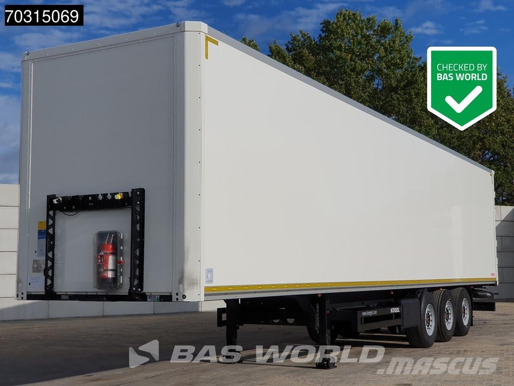 Kögel S24-1 S24-1 3 axles APK 08/27 Liftas SAF Noslēgtās piekabes
