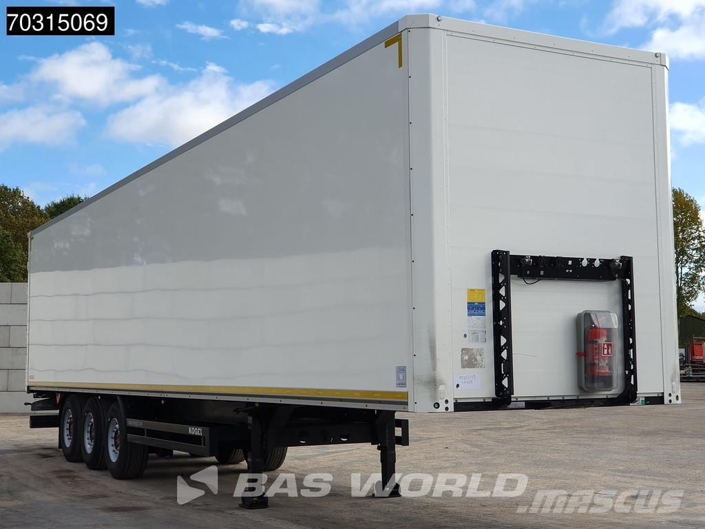 Kögel S24-1 S24-1 3 axles APK 08/27 Liftas SAF Noslēgtās piekabes