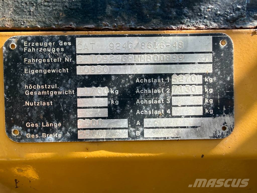 CAT 924 G Cargadoras sobre ruedas