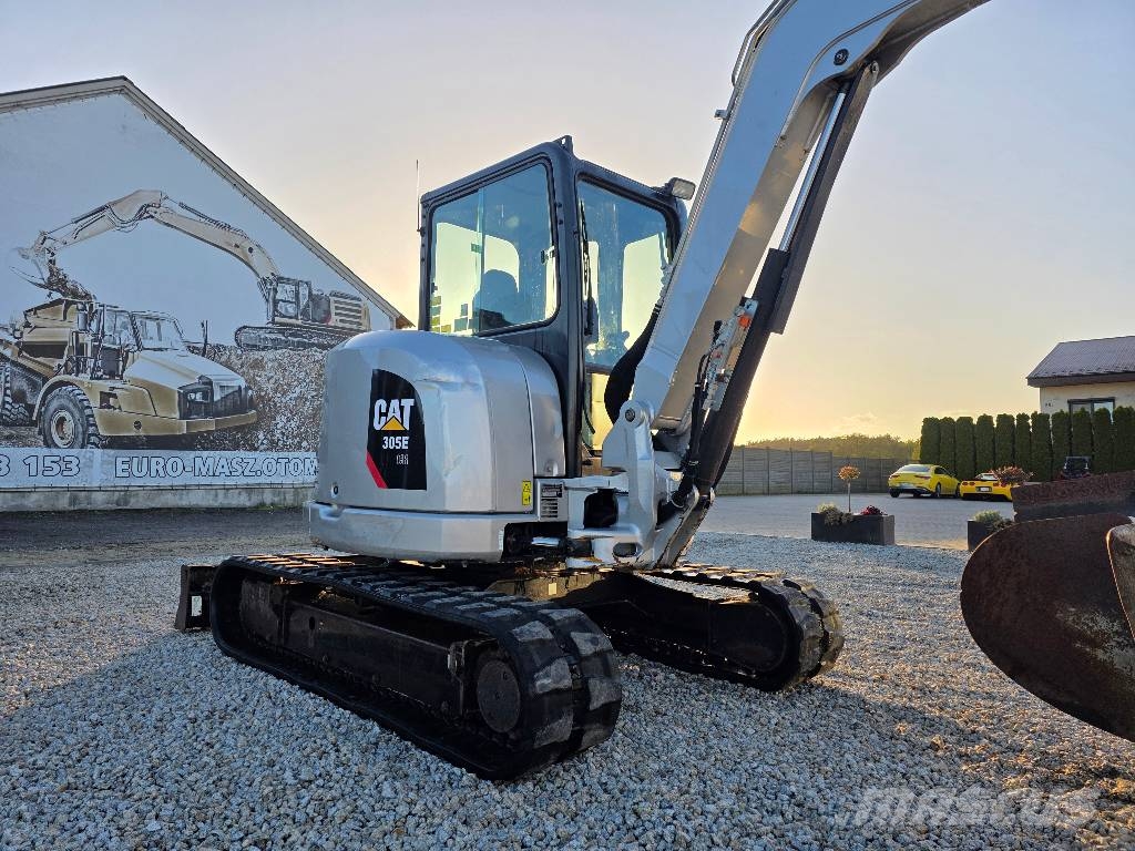 CAT 305E CR, 2014 ROK, 2600 MTH !!! Minikaivukoneet < 7t