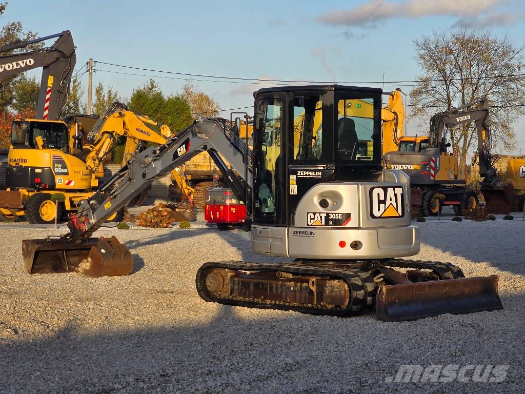 CAT 305E CR, 2014 ROK, 2600 MTH !!! Minikaivukoneet < 7t
