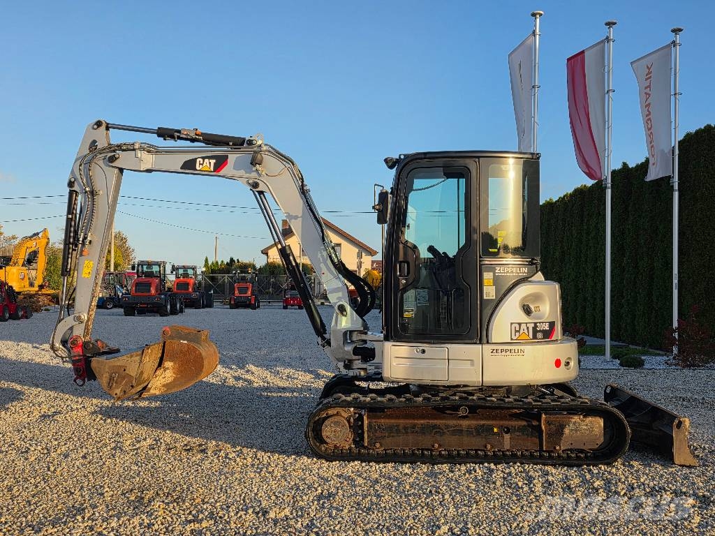 CAT 305E CR, 2014 ROK, 2600 MTH !!! Minikaivukoneet < 7t