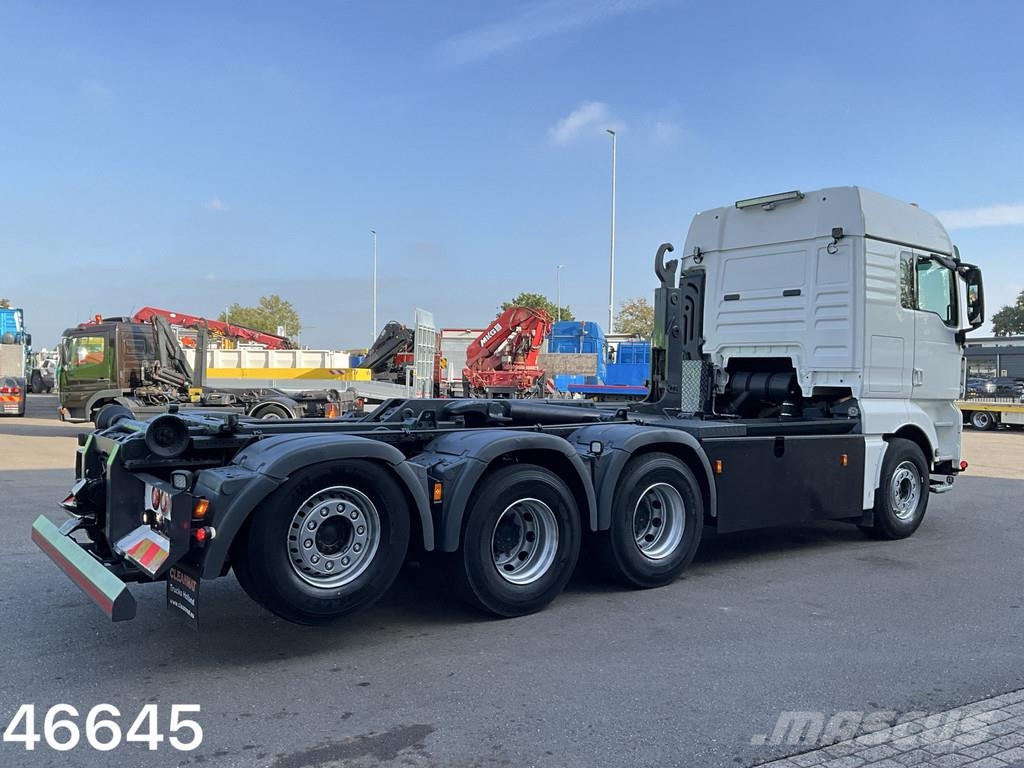 MAN TGX 35.510 8x4 Hyvalift 22 Ton haakarmsysteem Camion ampliroll
