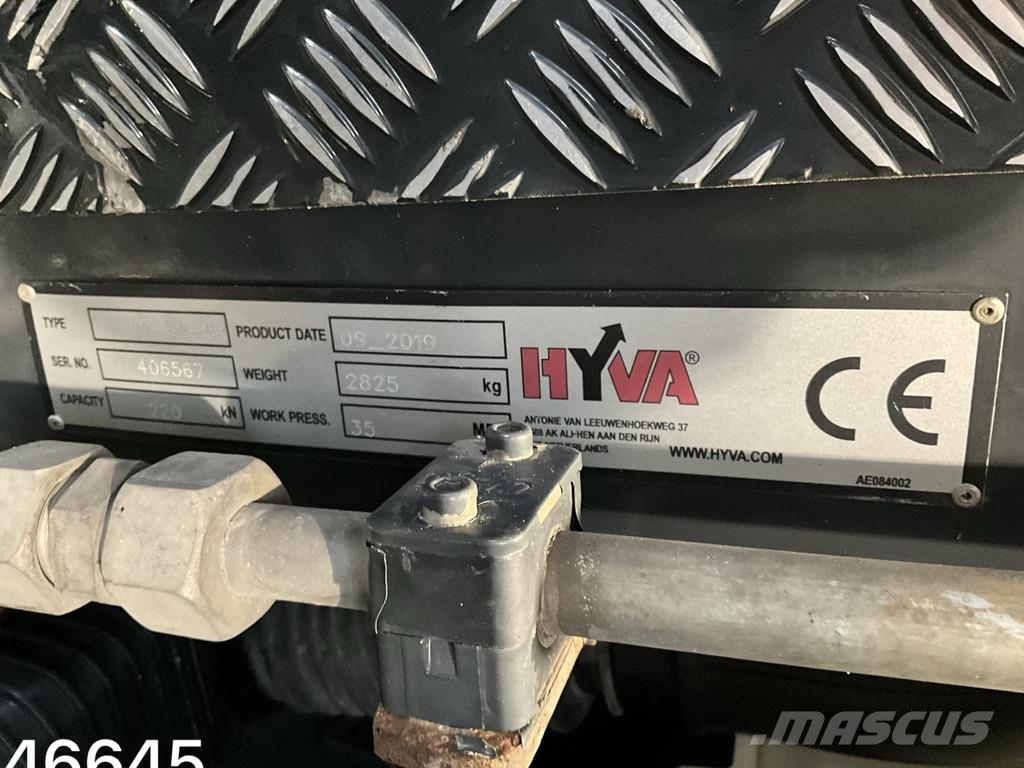 MAN TGX 35.510 8x4 Hyvalift 22 Ton haakarmsysteem Camion ampliroll