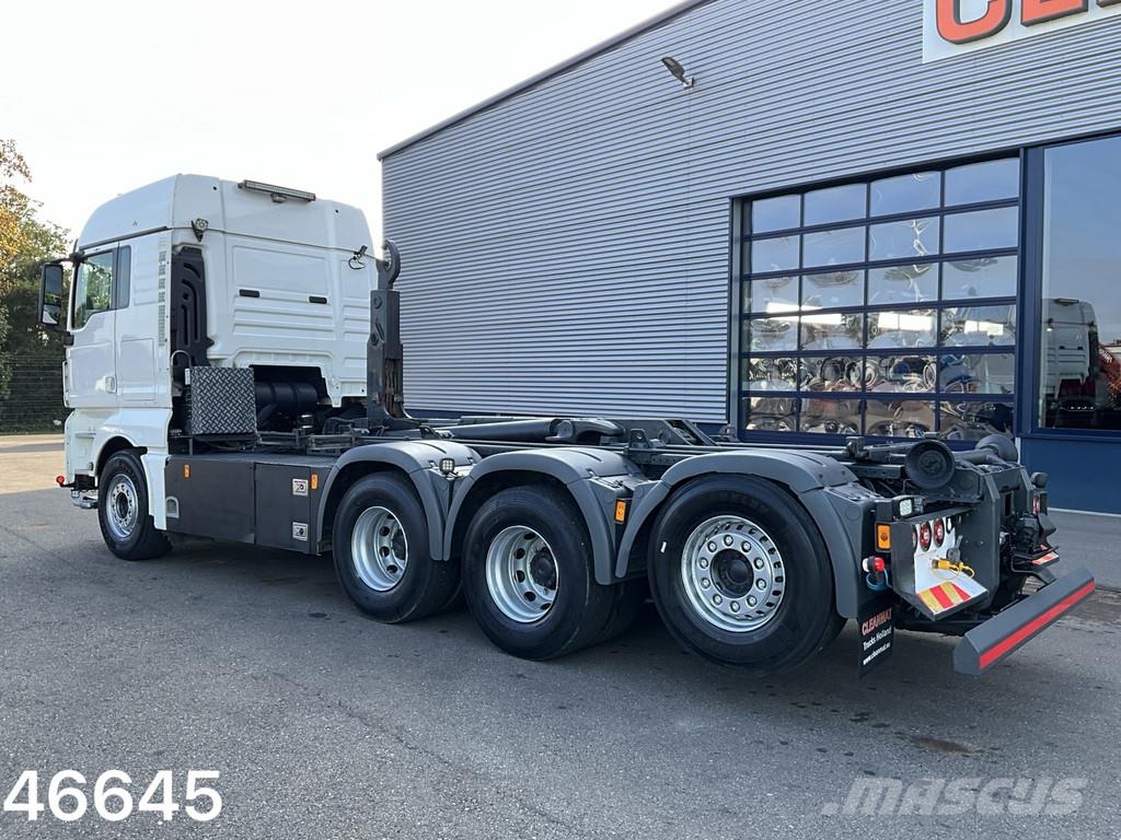 MAN TGX 35.510 8x4 Hyvalift 22 Ton haakarmsysteem Camion ampliroll