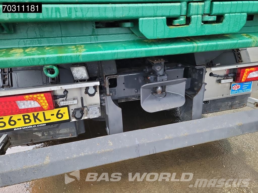 Scania P410 P 8X4 NL-Truck HMF 1800K3 Kran Crane HSW 2-si Camion benne