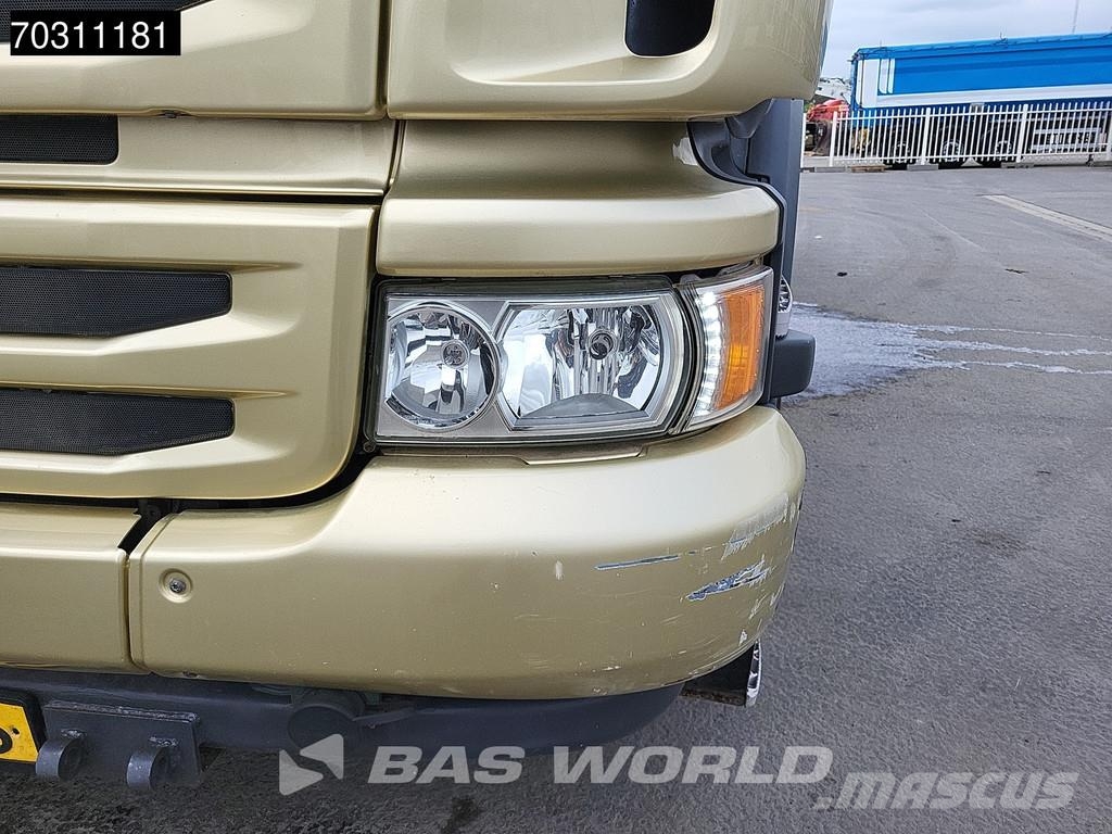 Scania P410 P 8X4 NL-Truck HMF 1800K3 Kran Crane HSW 2-si Savivarčių priekabų vilkikai