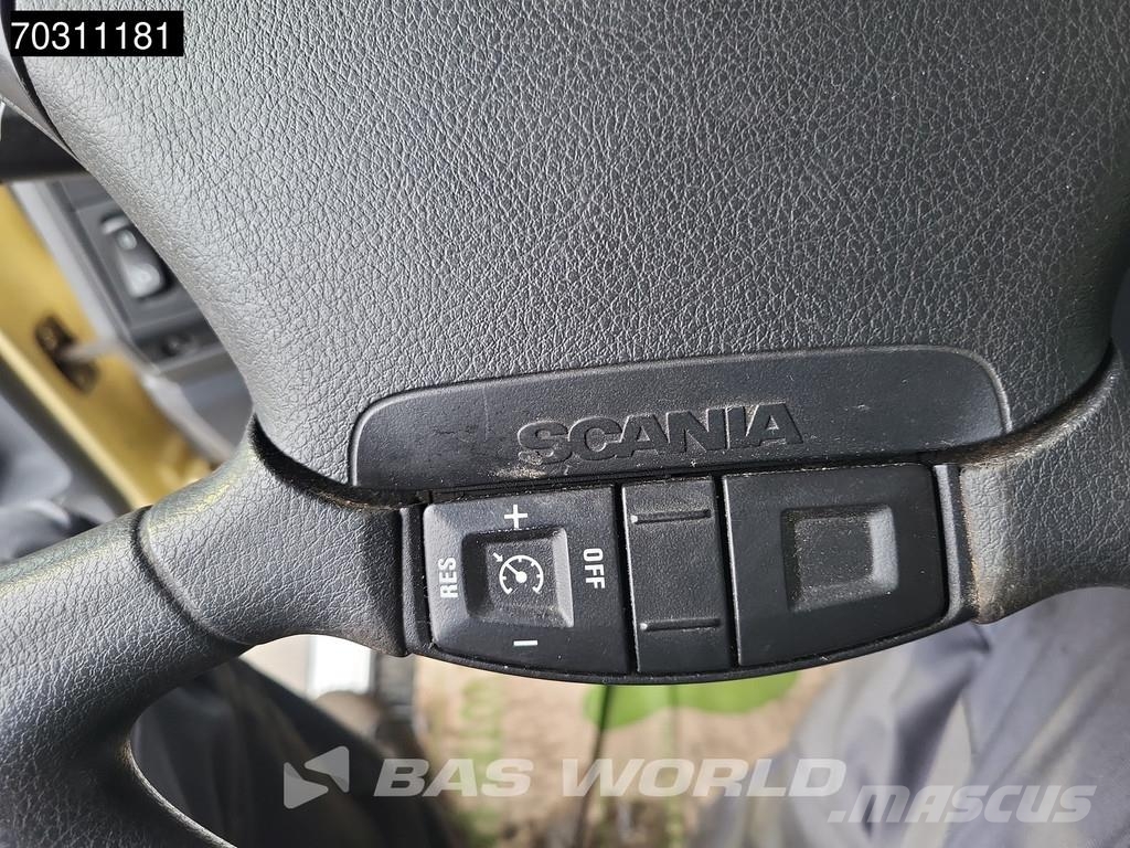 Scania P410 P 8X4 NL-Truck HMF 1800K3 Kran Crane HSW 2-si 傾卸式卡車