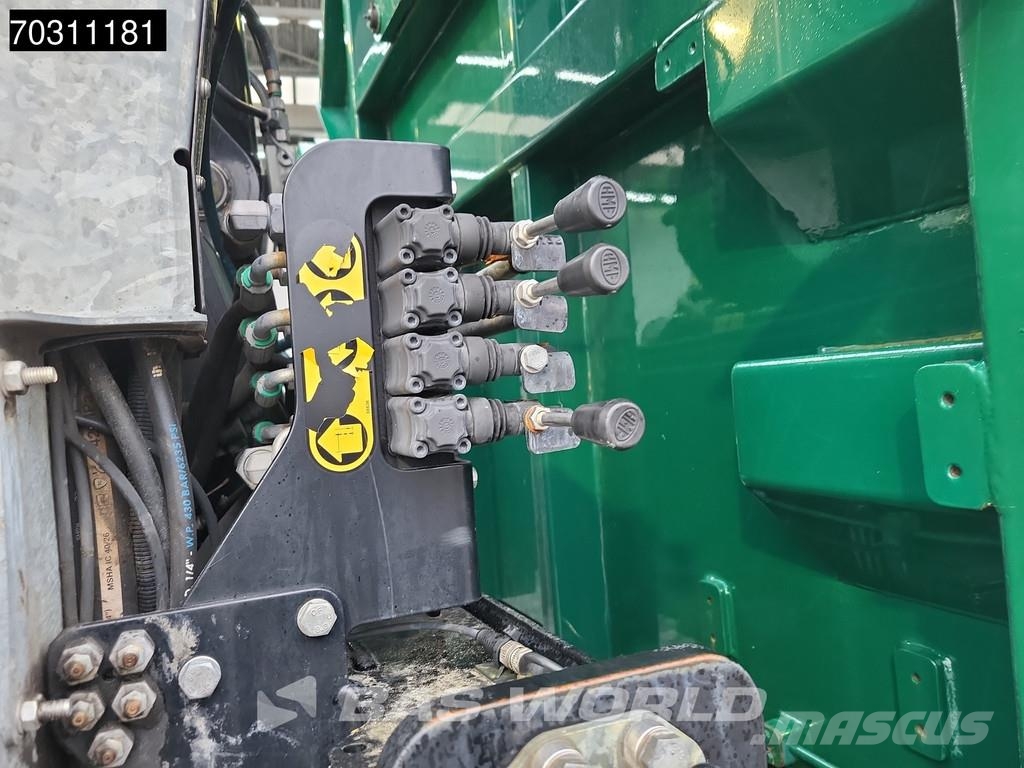 Scania P410 P 8X4 NL-Truck HMF 1800K3 Kran Crane HSW 2-si Camion benne