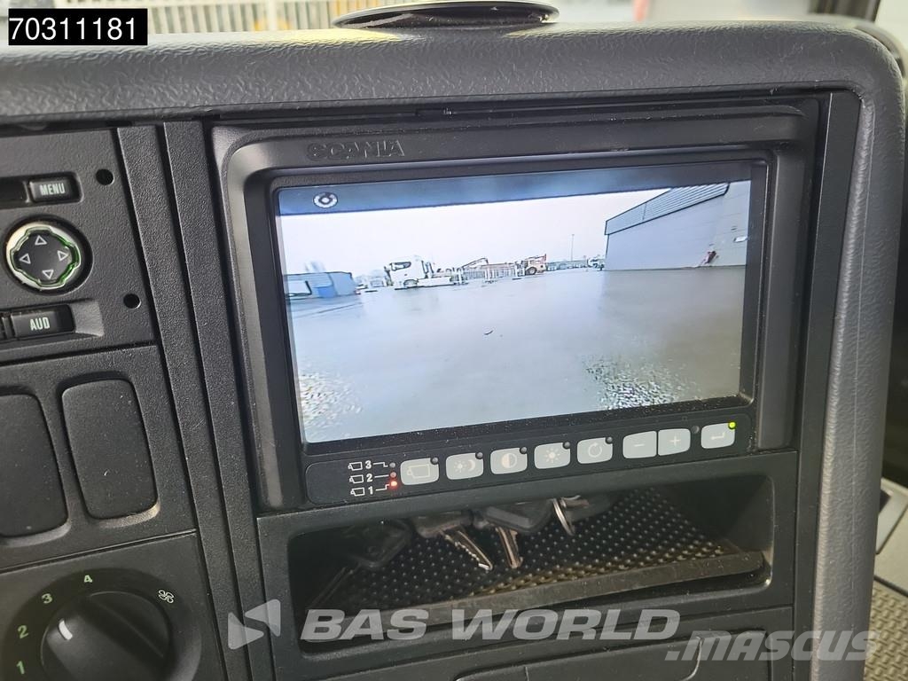 Scania P410 P 8X4 NL-Truck HMF 1800K3 Kran Crane HSW 2-si 傾卸式卡車
