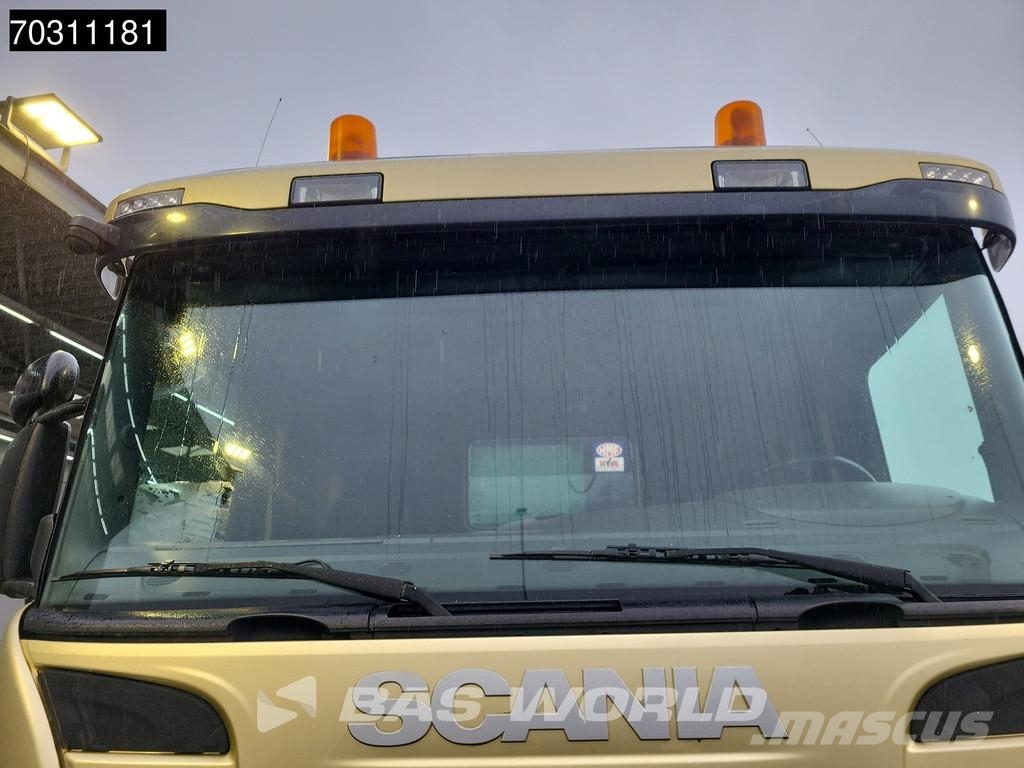 Scania P410 P 8X4 NL-Truck HMF 1800K3 Kran Crane HSW 2-si 傾卸式卡車