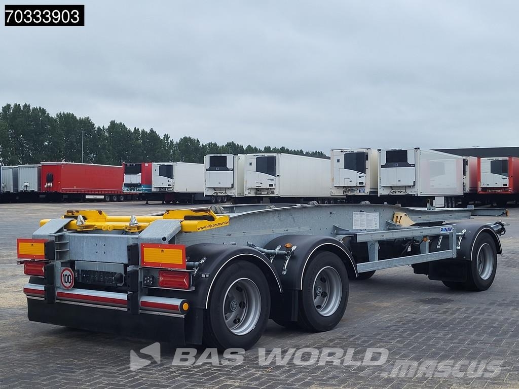 Panav PXXYYD-P3 Container 20ft مقطورات حاويات