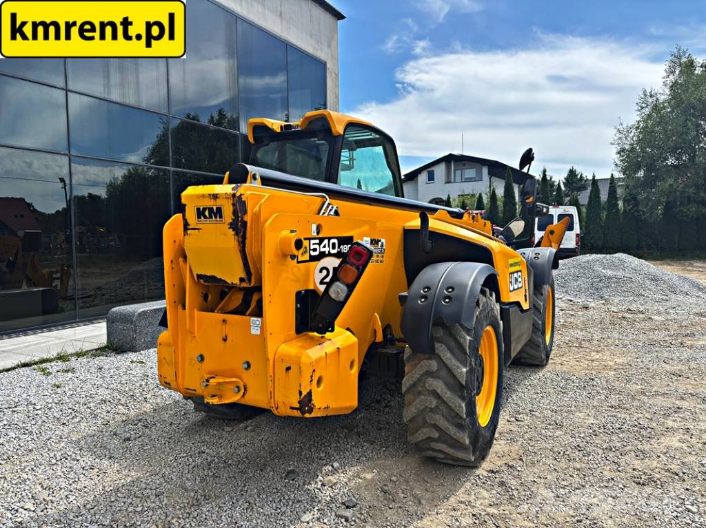 JCB 540-180 ŁADOWARKA TELESKOPOWA. 2017R Telescopic handlers