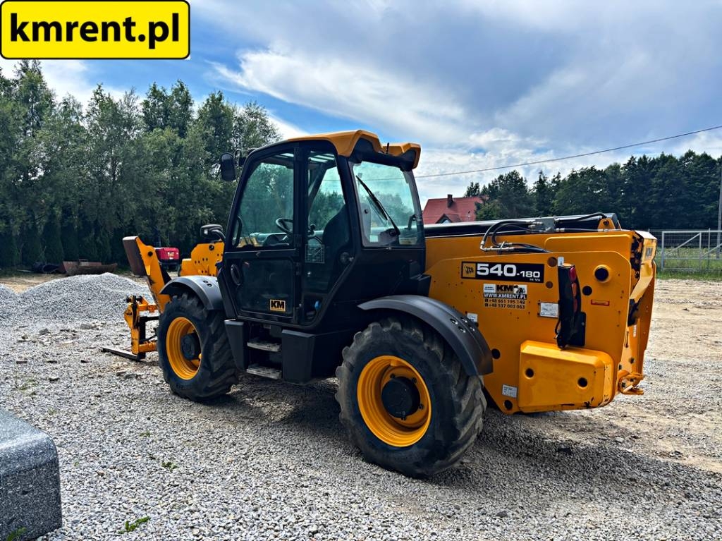 JCB 540-180 ŁADOWARKA TELESKOPOWA. 2017R Telescopic handlers