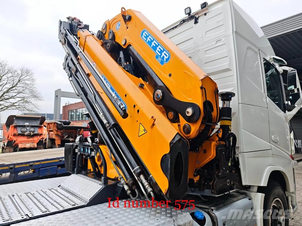Volvo FH 540 6x2 Bougie Effer 395/8S 全路面起重機/吊車