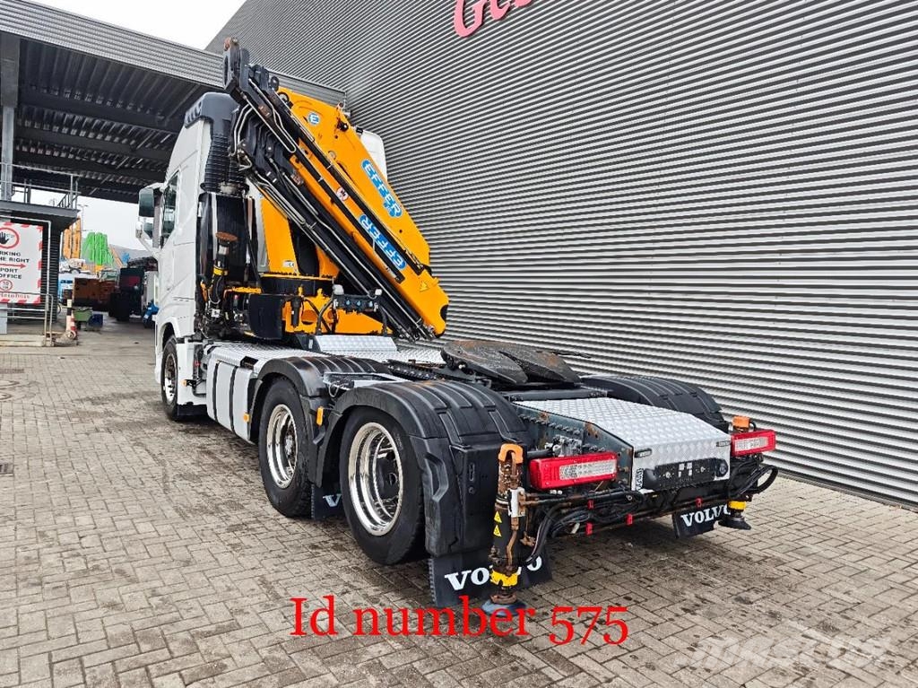 Volvo FH 540 6x2 Bougie Effer 395/8S 全路面起重機/吊車