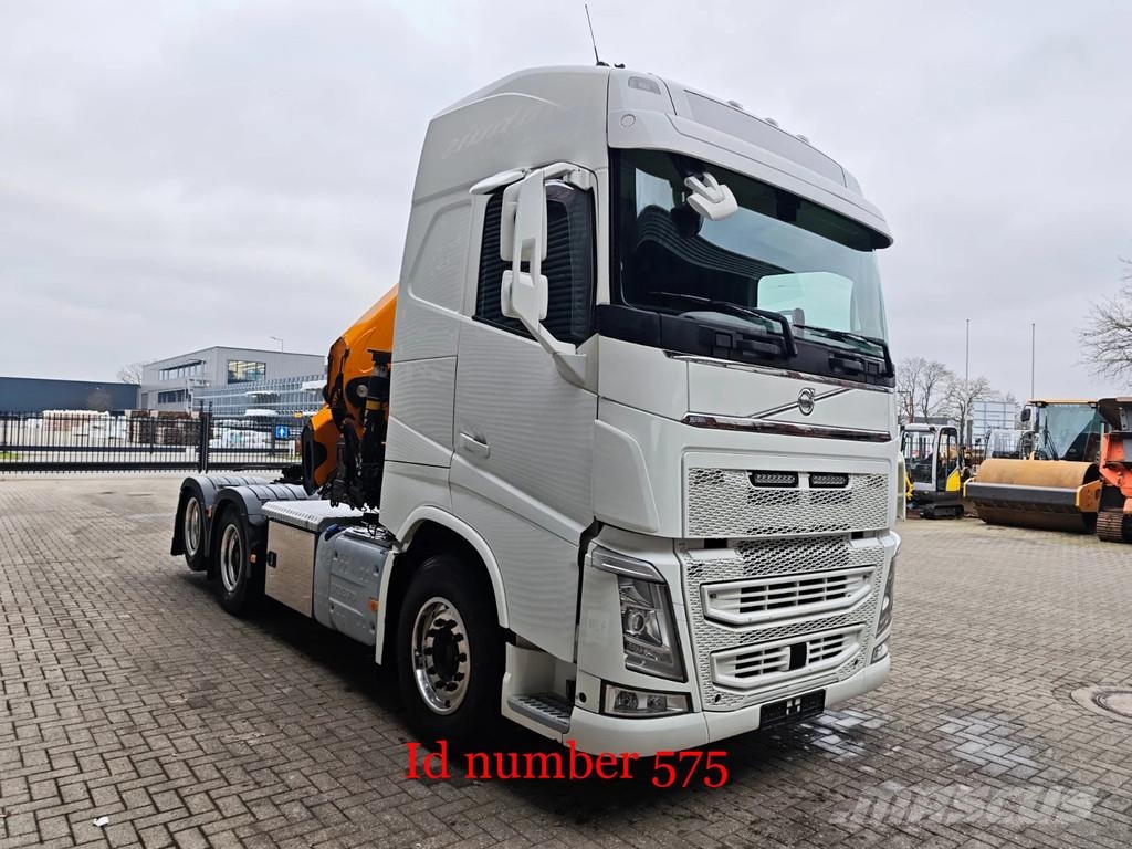 Volvo FH 540 6x2 Bougie Effer 395/8S 全路面起重機/吊車