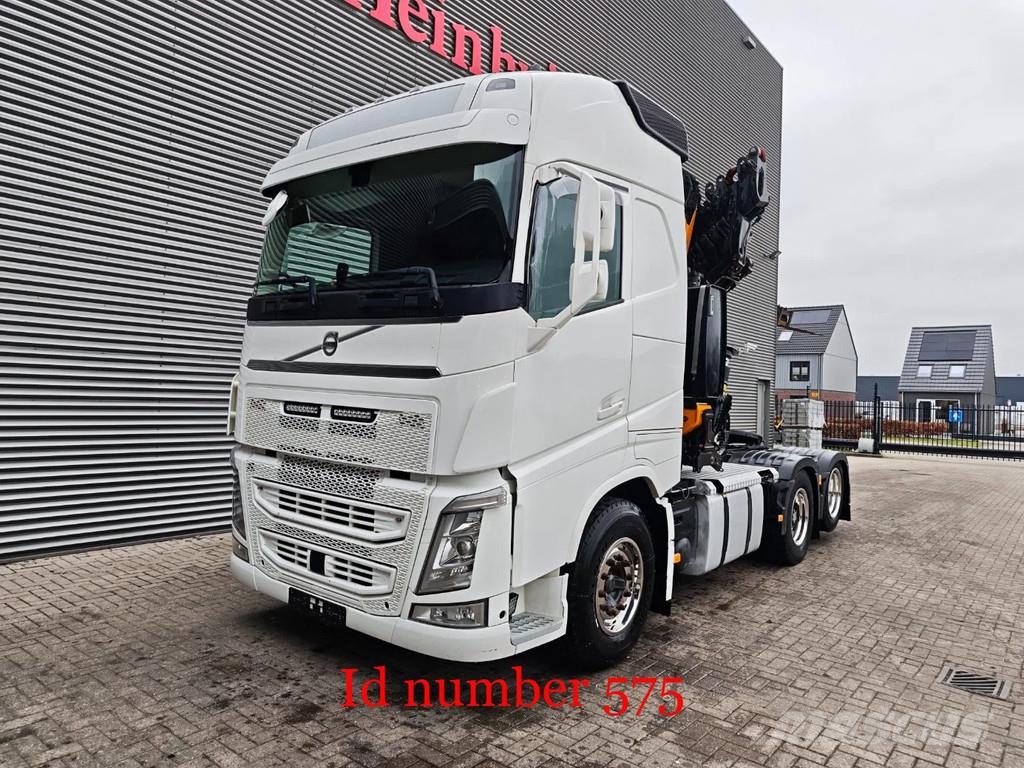 Volvo FH 540 6x2 Bougie Effer 395/8S 全路面起重機/吊車