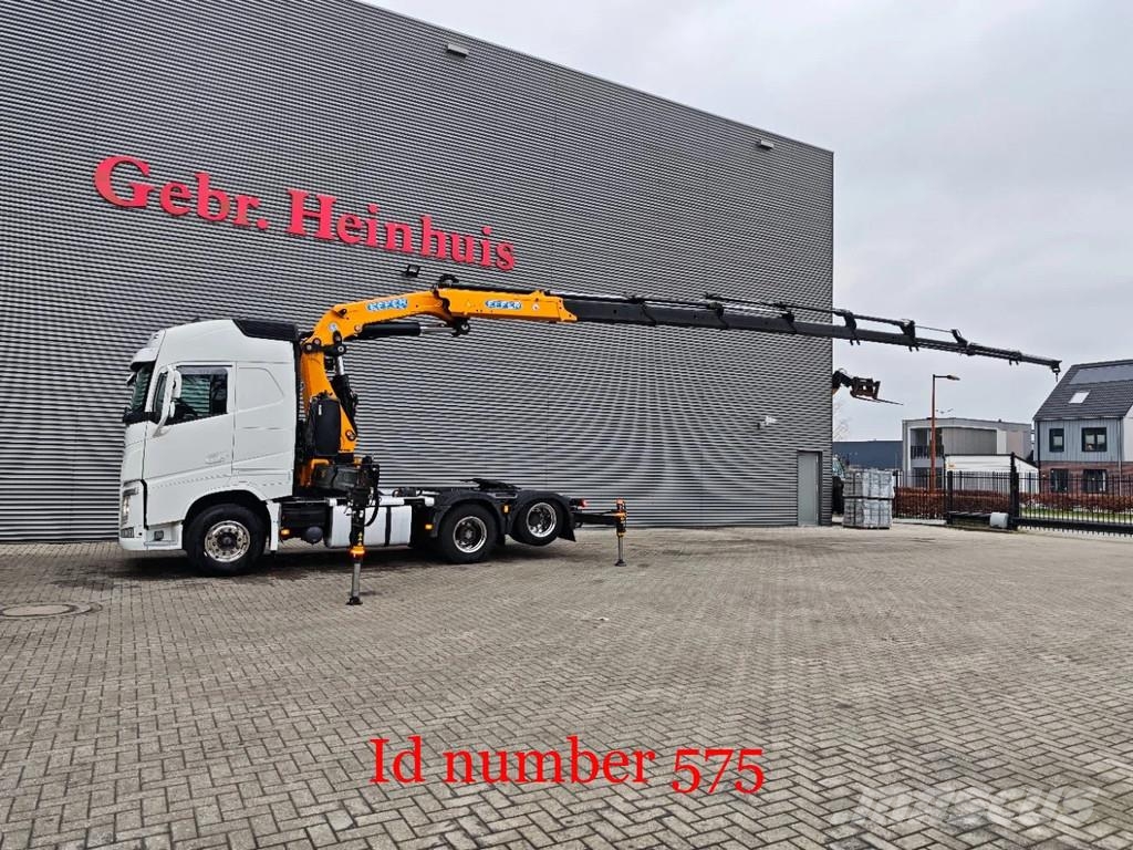 Volvo FH 540 6x2 Bougie Effer 395/8S 全路面起重機/吊車