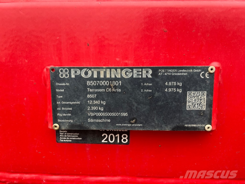 Pöttinger TerraSem C6 Artis Mechanické sejačky