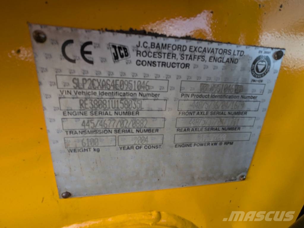 JCB 2 CX Kotrórakodók