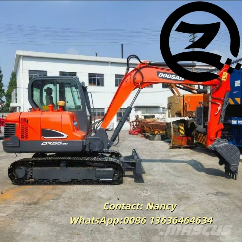 Doosan DX 55 Mini kotrók < 7t