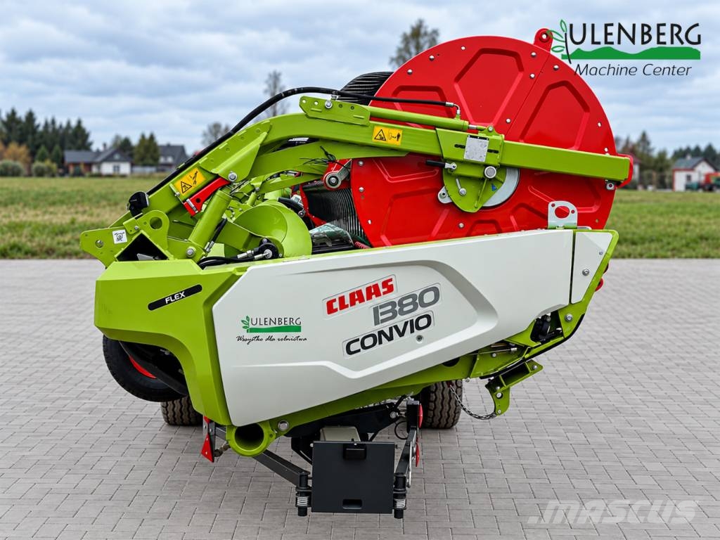 CLAAS Convio flex 1380 رؤوس الحصادات الدراسات