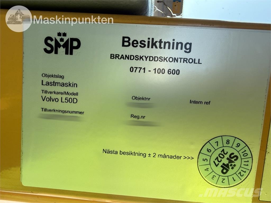 Volvo L50D Hjullastare