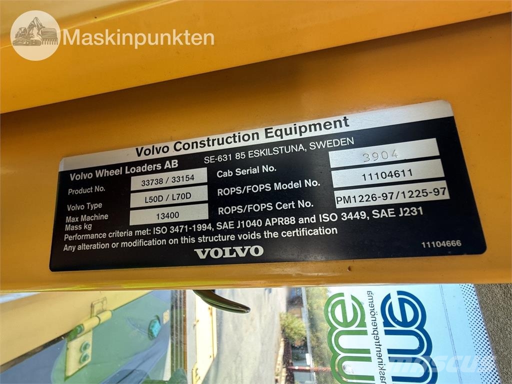 Volvo L50D Hjullastare