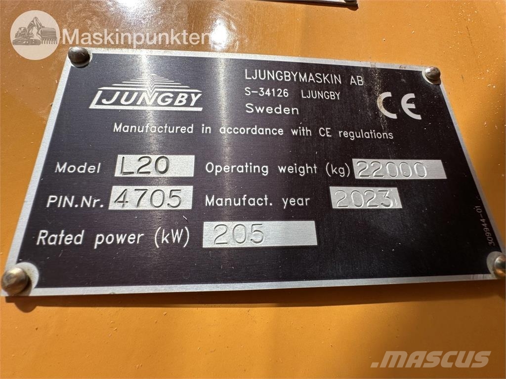 Ljungby L20 Naudoti ratiniai krautuvai