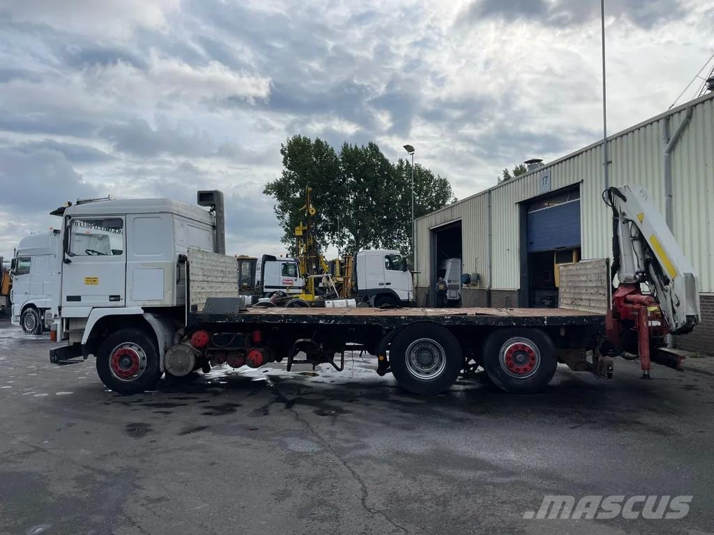 Volvo F 12.400 Manuel Gearbox 6x2 Palfinger PK9000A Cran Camiones de cama baja