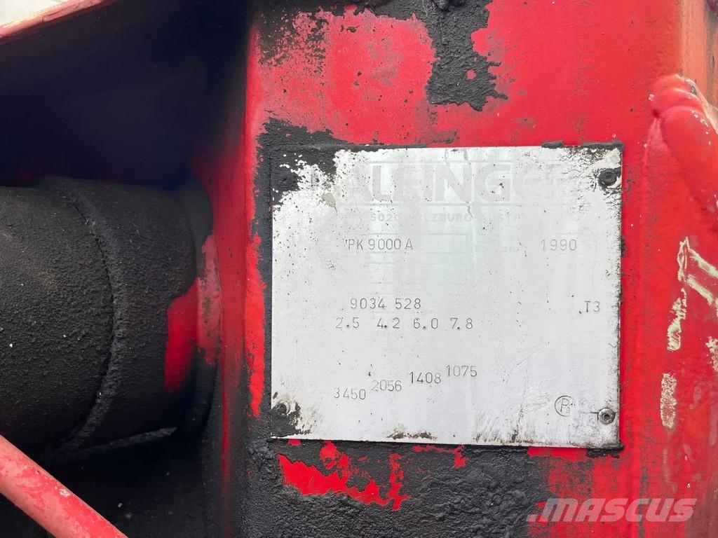 Volvo F 12.400 Manuel Gearbox 6x2 Palfinger PK9000A Cran Camiones de cama baja