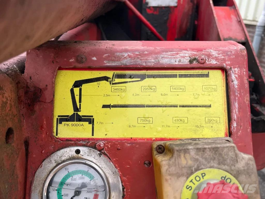 Volvo F 12.400 Manuel Gearbox 6x2 Palfinger PK9000A Cran Camiones de cama baja