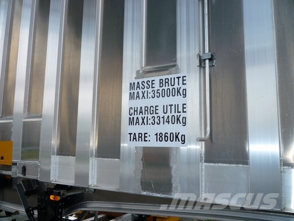 Benalu Bulkcontainer 20,26,30 och 40 fot Konttipuoliperävaunut
