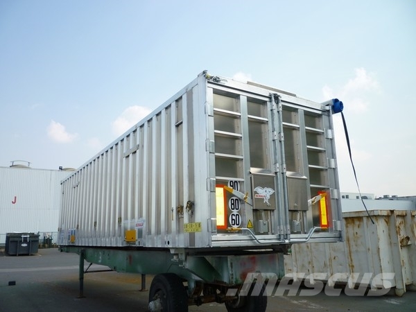 Benalu Bulkcontainer 20,26,30 och 40 fot Konttipuoliperävaunut