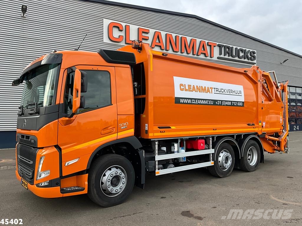 Volvo FM 330 Euro 6 Geesink 20m³ GEC Welvaarts weighing Renovationslastbiler