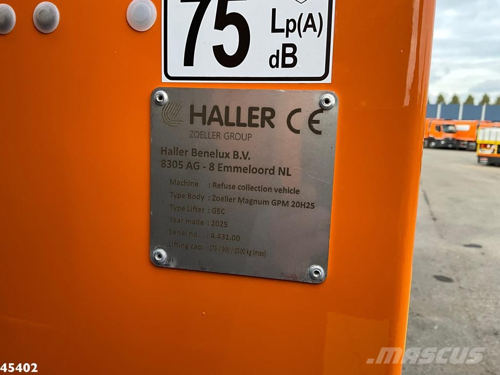 Volvo FM 330 Euro 6 Geesink 20m³ GEC Welvaarts weighing Renovationslastbiler