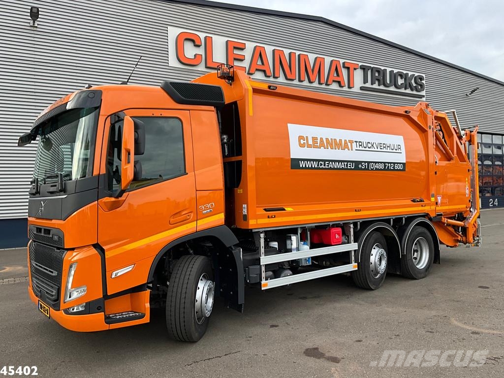 Volvo FM 330 Euro 6 Geesink 20m³ GEC Welvaarts weighing Renovationslastbiler