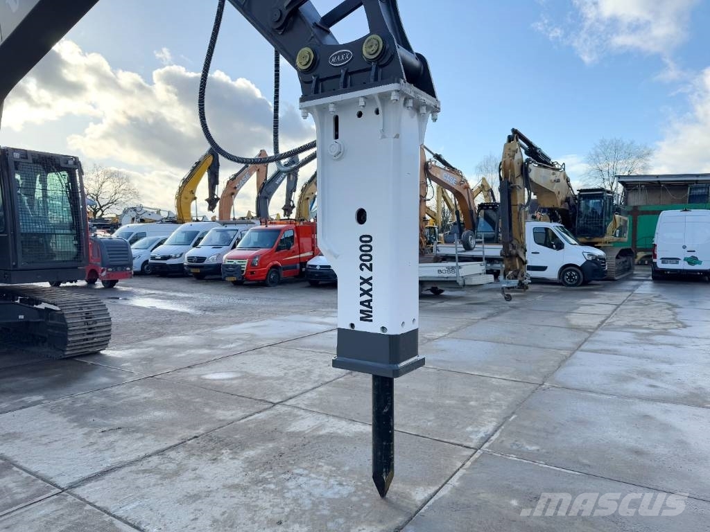 Volvo EC220D + Maxx 2000 Hammer New / Unused Bandgrävare