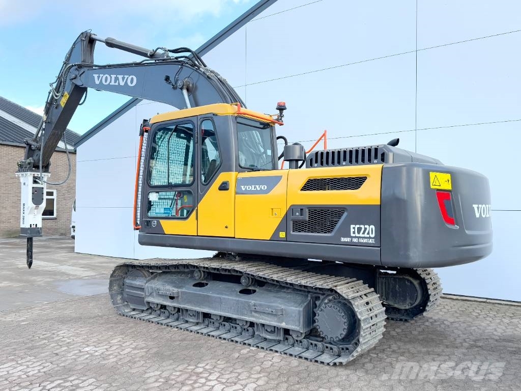 Volvo EC220D + Maxx 2000 Hammer New / Unused Bandgrävare