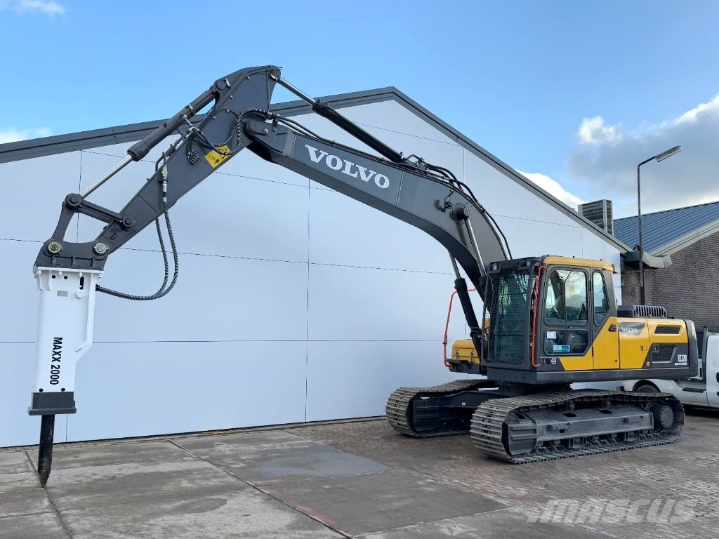 Volvo EC220D + Maxx 2000 Hammer New / Unused Bandgrävare