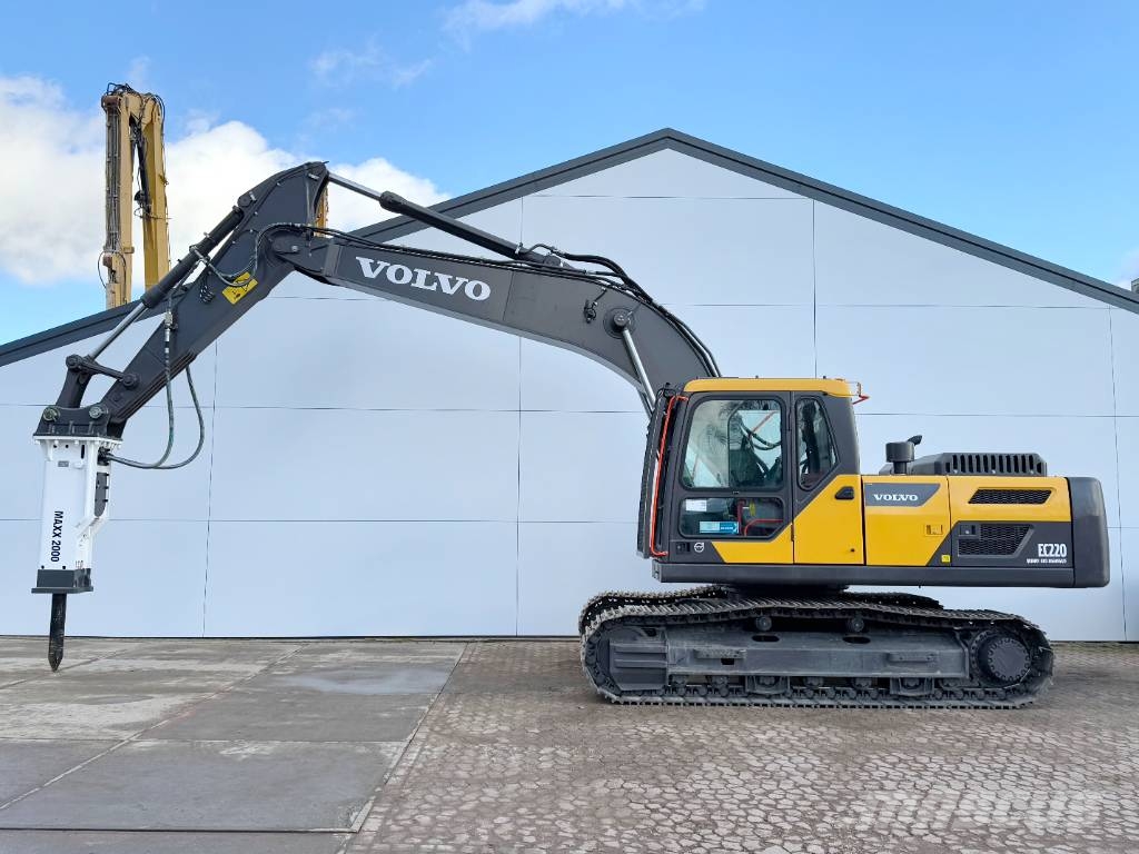 Volvo EC220D + Maxx 2000 Hammer New / Unused Bandgrävare