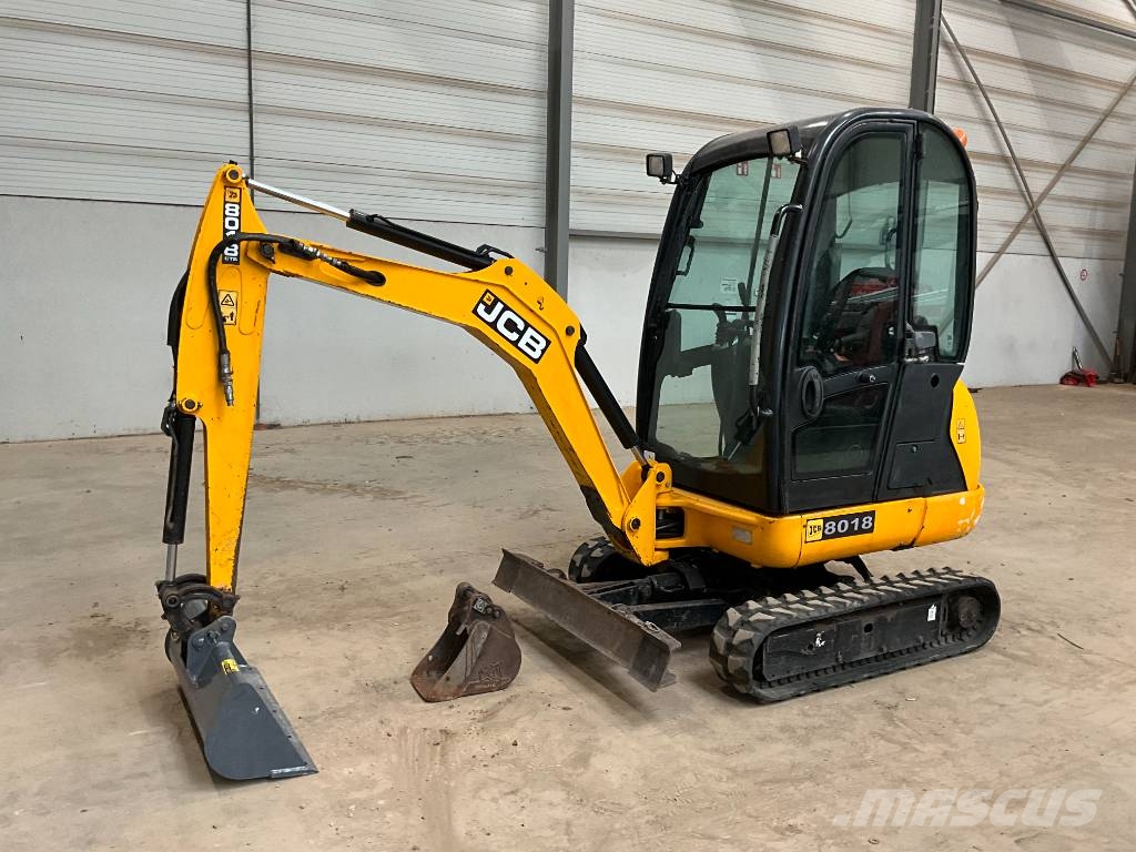 JCB 8018 حفارات صغيرة أقل من 7 طن (حفارات صغيرة)