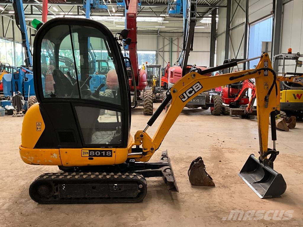 JCB 8018 حفارات صغيرة أقل من 7 طن (حفارات صغيرة)