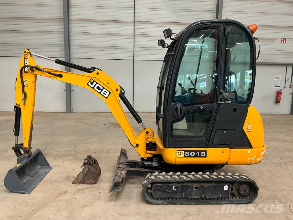 JCB 8018 حفارات صغيرة أقل من 7 طن (حفارات صغيرة)